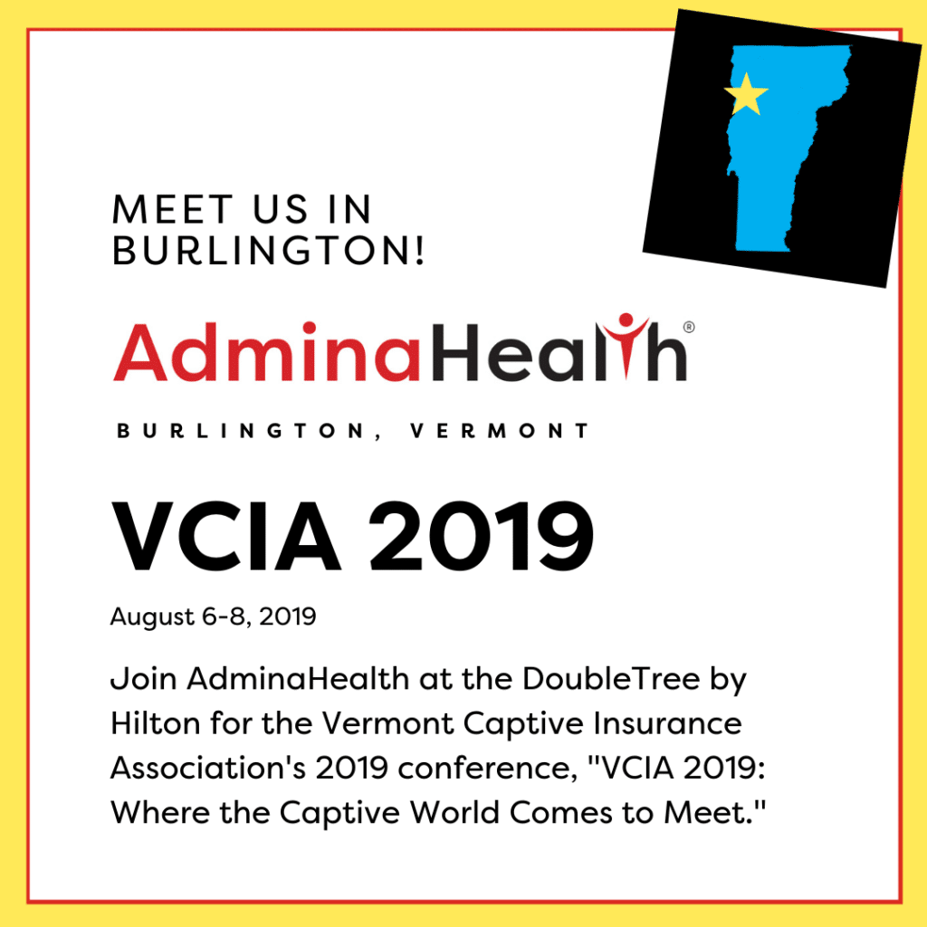 Meet AdminaHealth® at VCIA 2019 in August