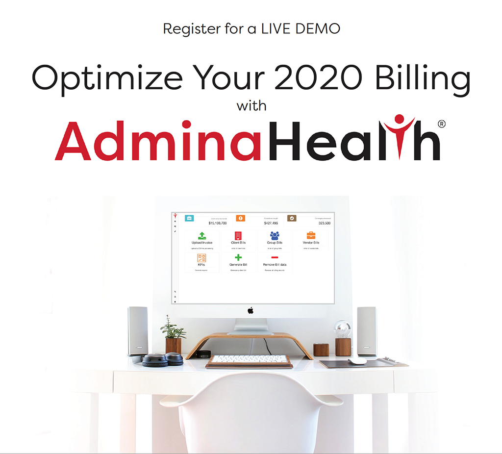 Demo Optimize Your 2020 Benefits Billing With Adminahealth