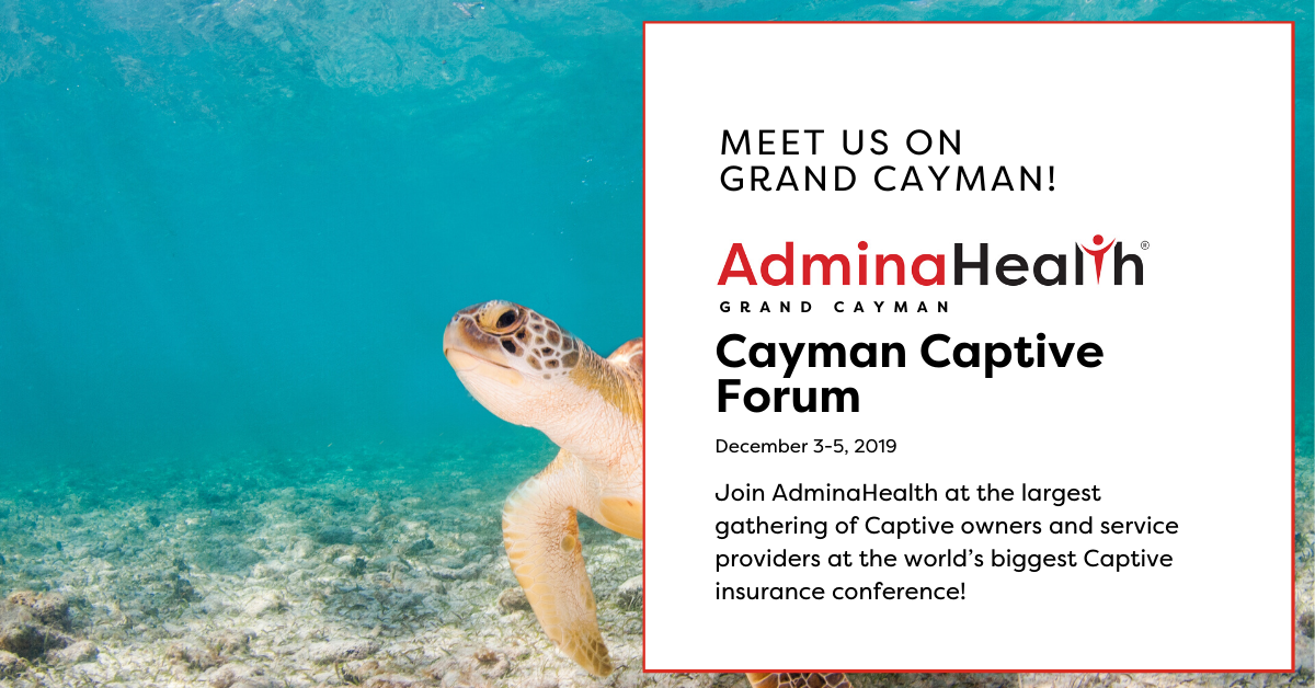 Meet AdminaHealth® Leaders at the Cayman Captive Forum in December at the Ritz-Carlton