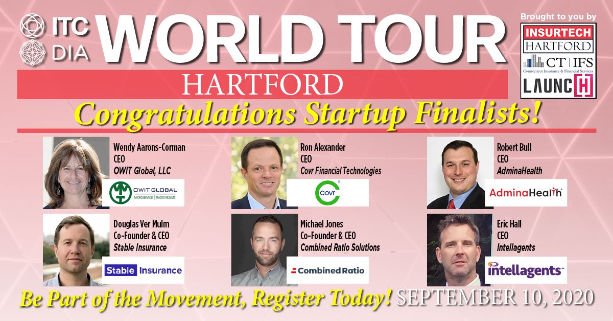 AdminaHealth® Selected as Finalist at Insuretech Connect World Tour – Hartford