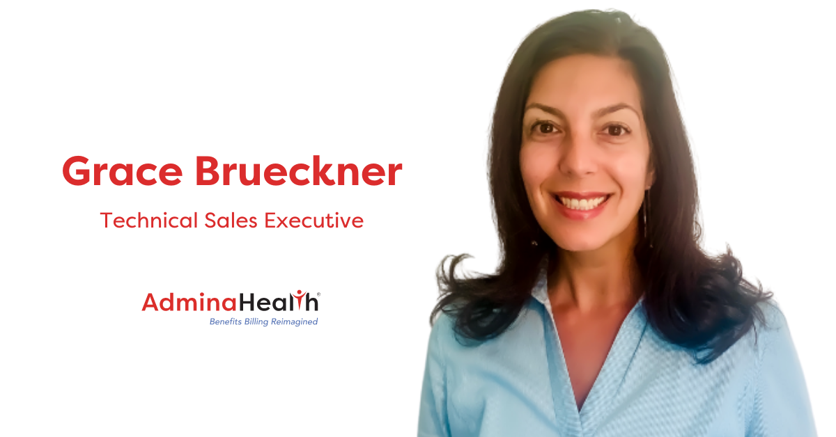 AdminaHealth® Appoints Grace Brueckner as a Technical Sales Executive