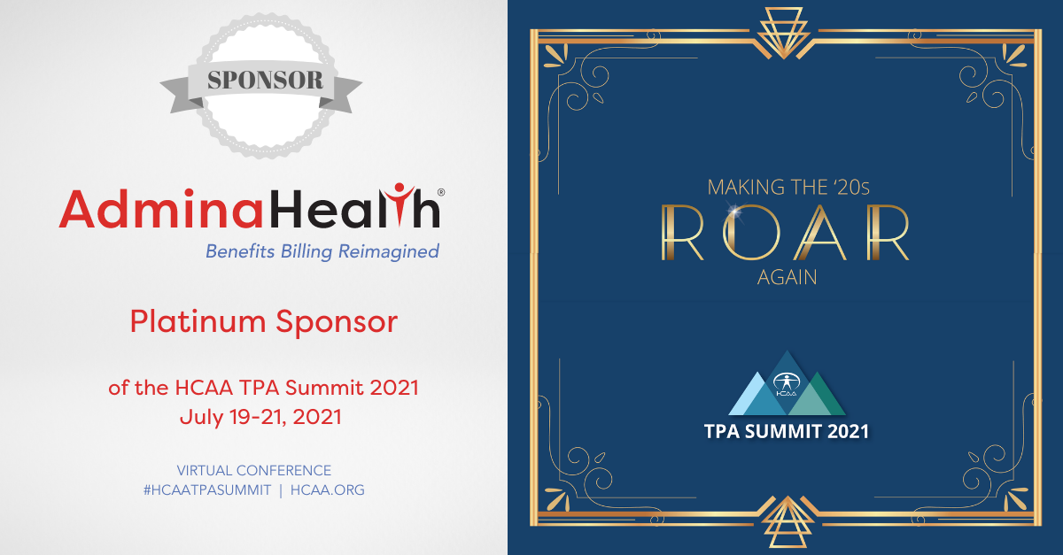 Connect with AdminaHealth at the HCAA TPA Summit 2021