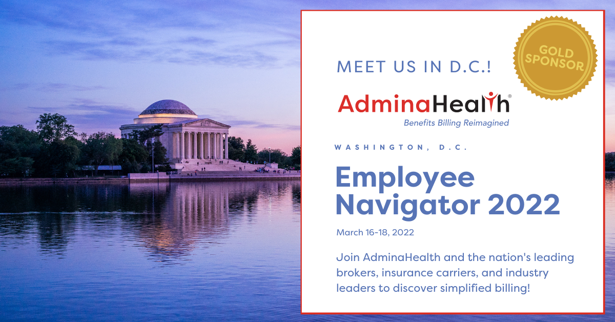 AdminaHealth Named a Gold Sponsor of the 2022 Employee Navigator Conference