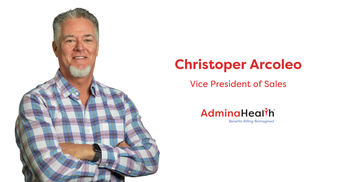 AdminaHealth Promotes Christopher Arcoleo to Vice President of Sales