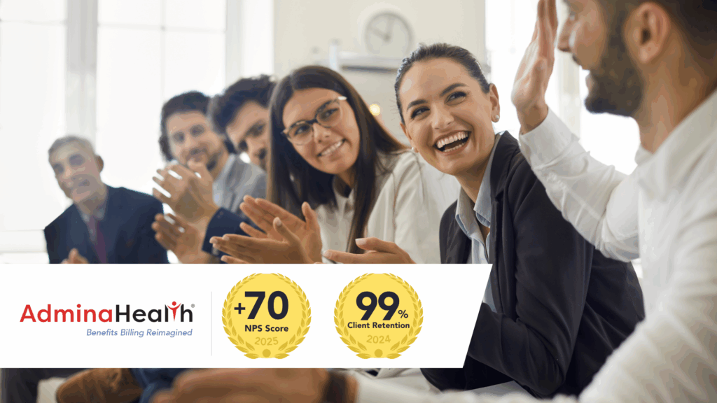AdminaHealth Achieves 99 Percent Client Retention and +70 NPS