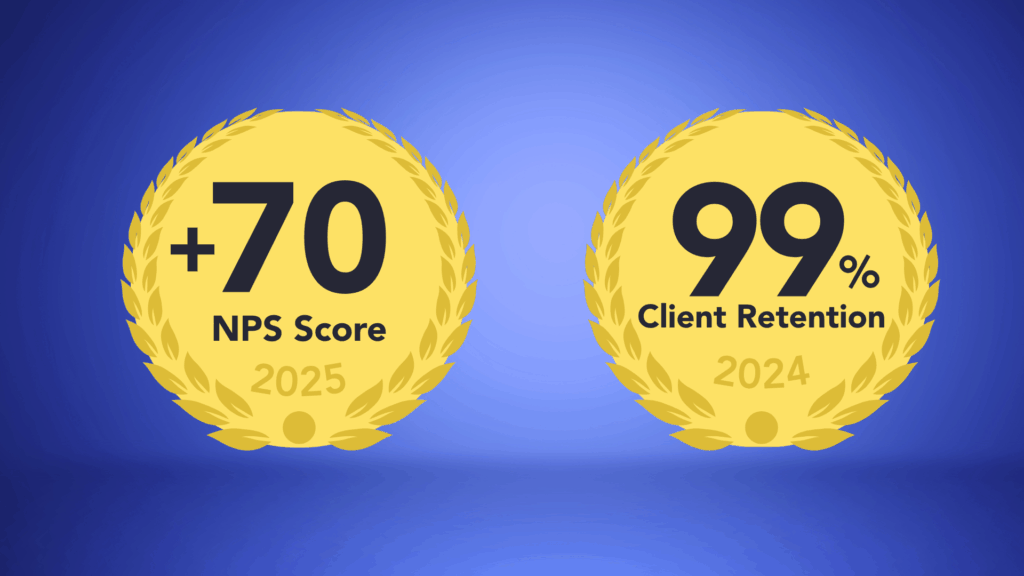 AdminaHealth NPS and Client Retention Scores